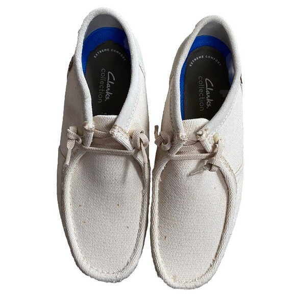 Clarks ShacreLite Moc Beige Casual Moccasin Shoes Mens Sz 11 Extreme Comfort New main image 5